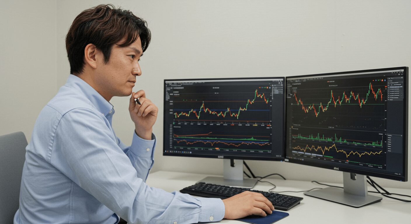 取引スタイルを比較するトレーダー