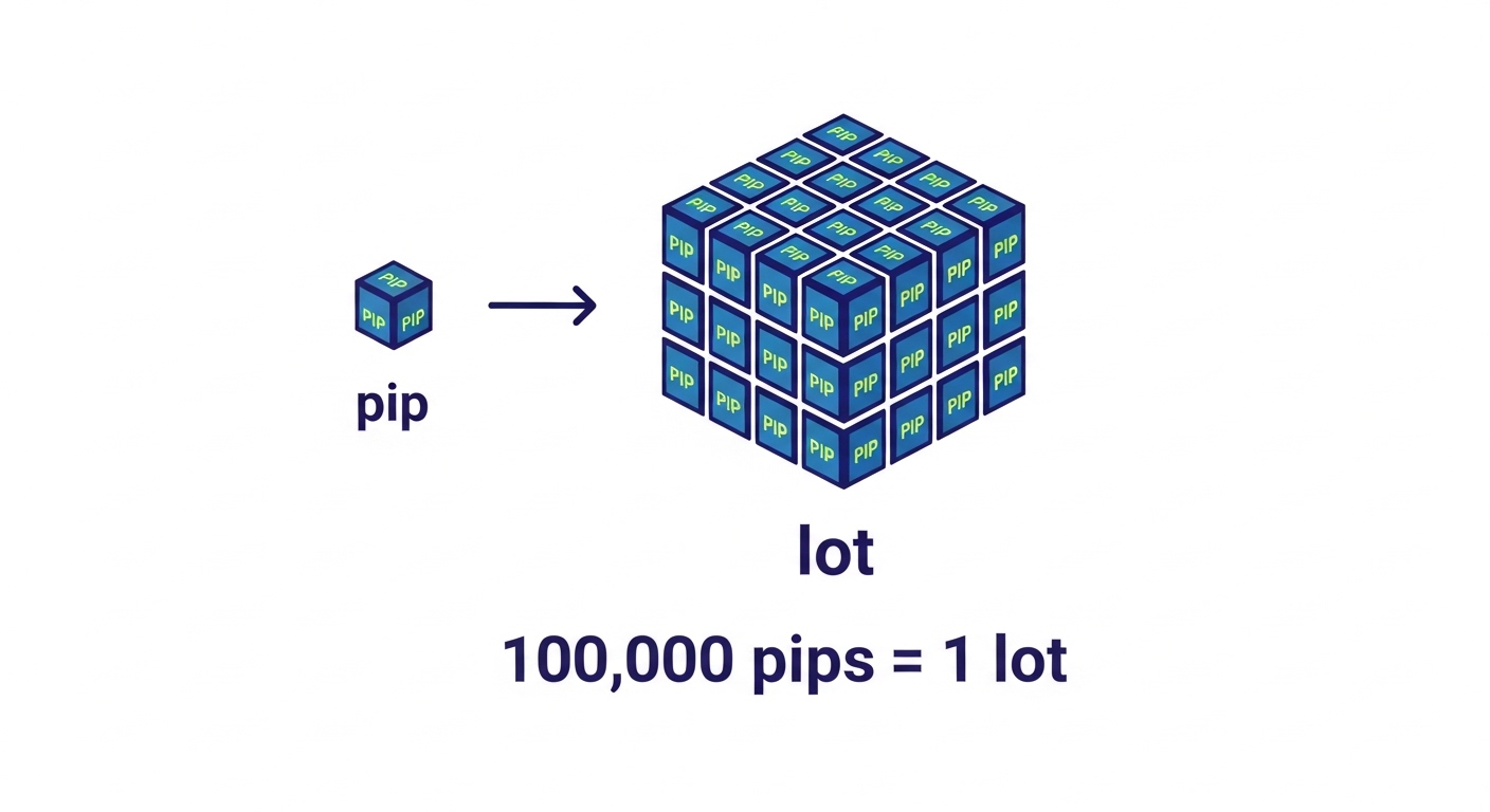 pipsとロットの関係